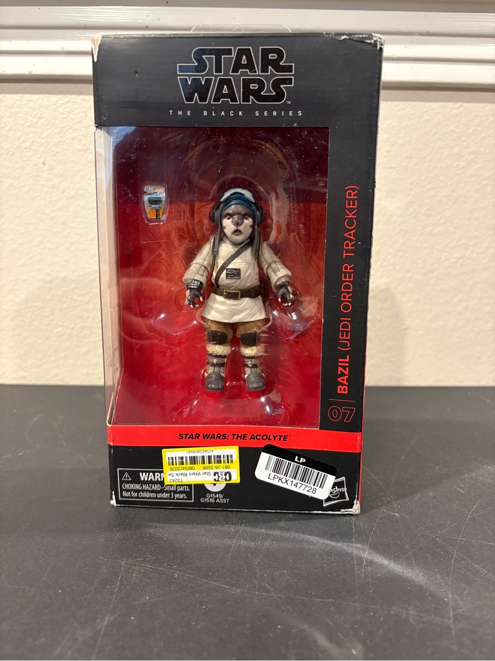 Star Wars Black Series Bazil Jedi Order Tracker Action Figure Acolyte Hasbro